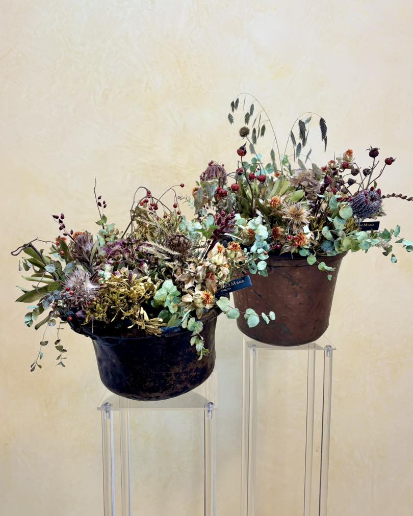 La cottora aquilana con i fiori di M'Ama Non M'Ama