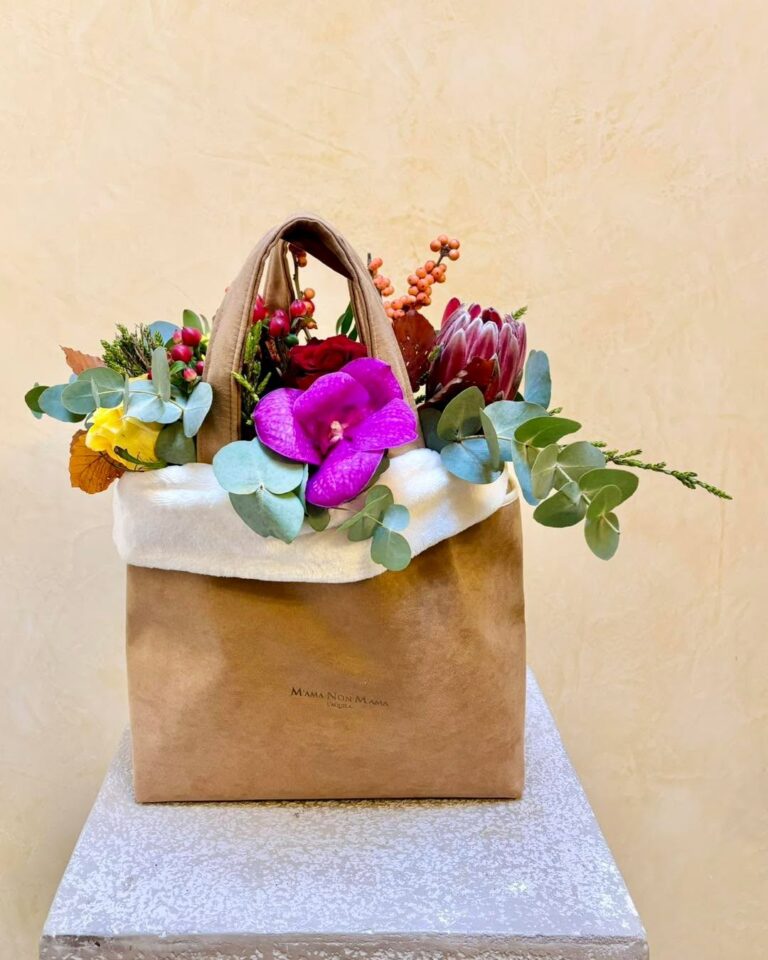 Le Flower bag di M'Ama Non M'Ama a L'Aquila