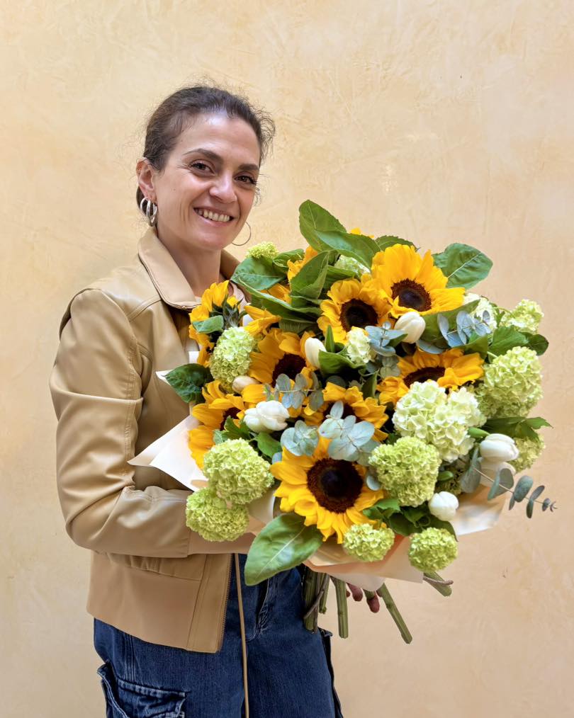 Giant bouquet a L'Aquila